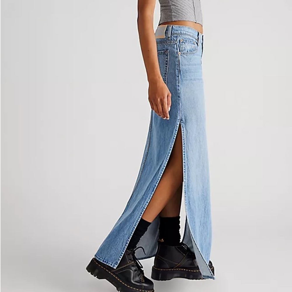 Mother Snack Maxi Skirt